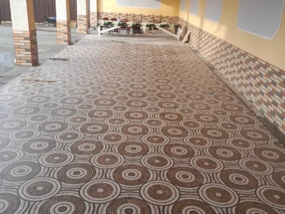 Həyət döşəmə - Şəkil