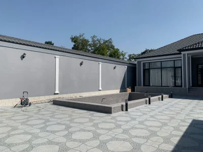 Həyət döşəmə - Şəkil